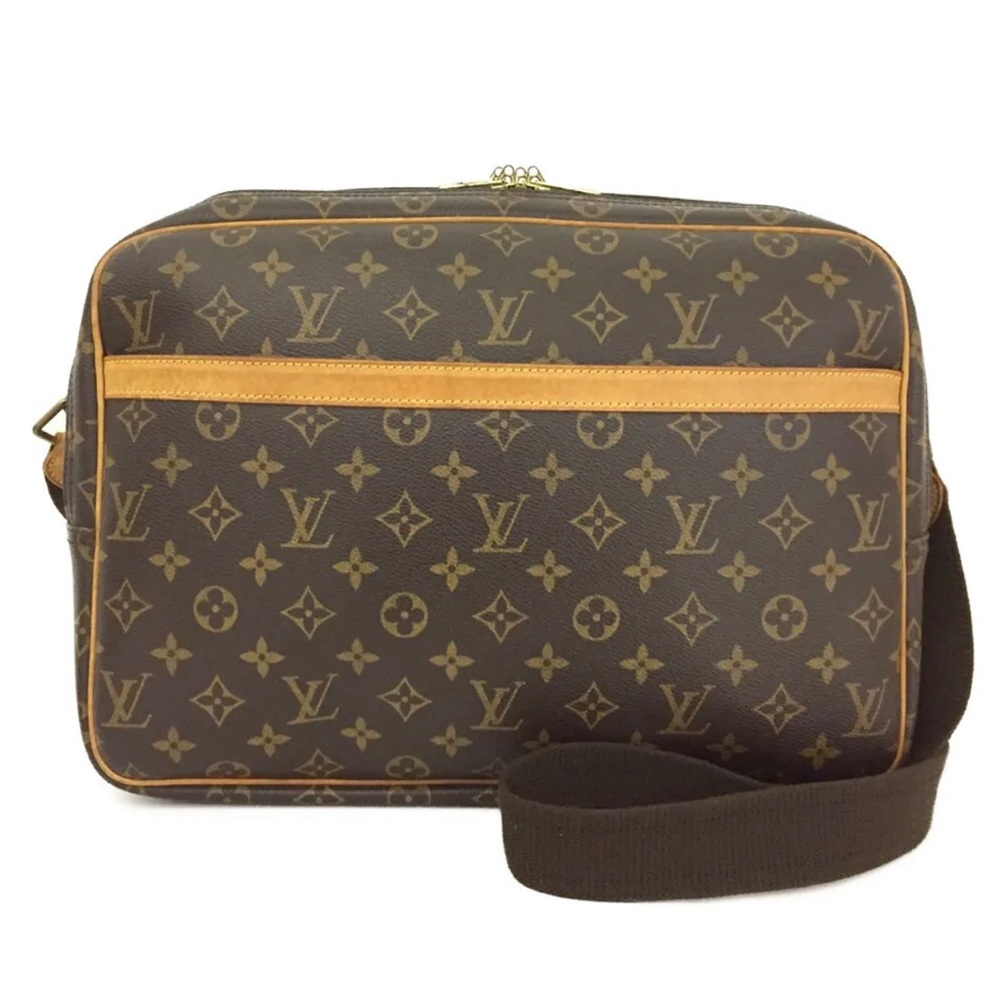 Authentic Louis Vuitton Monogram Canvas Reporter PM Bag